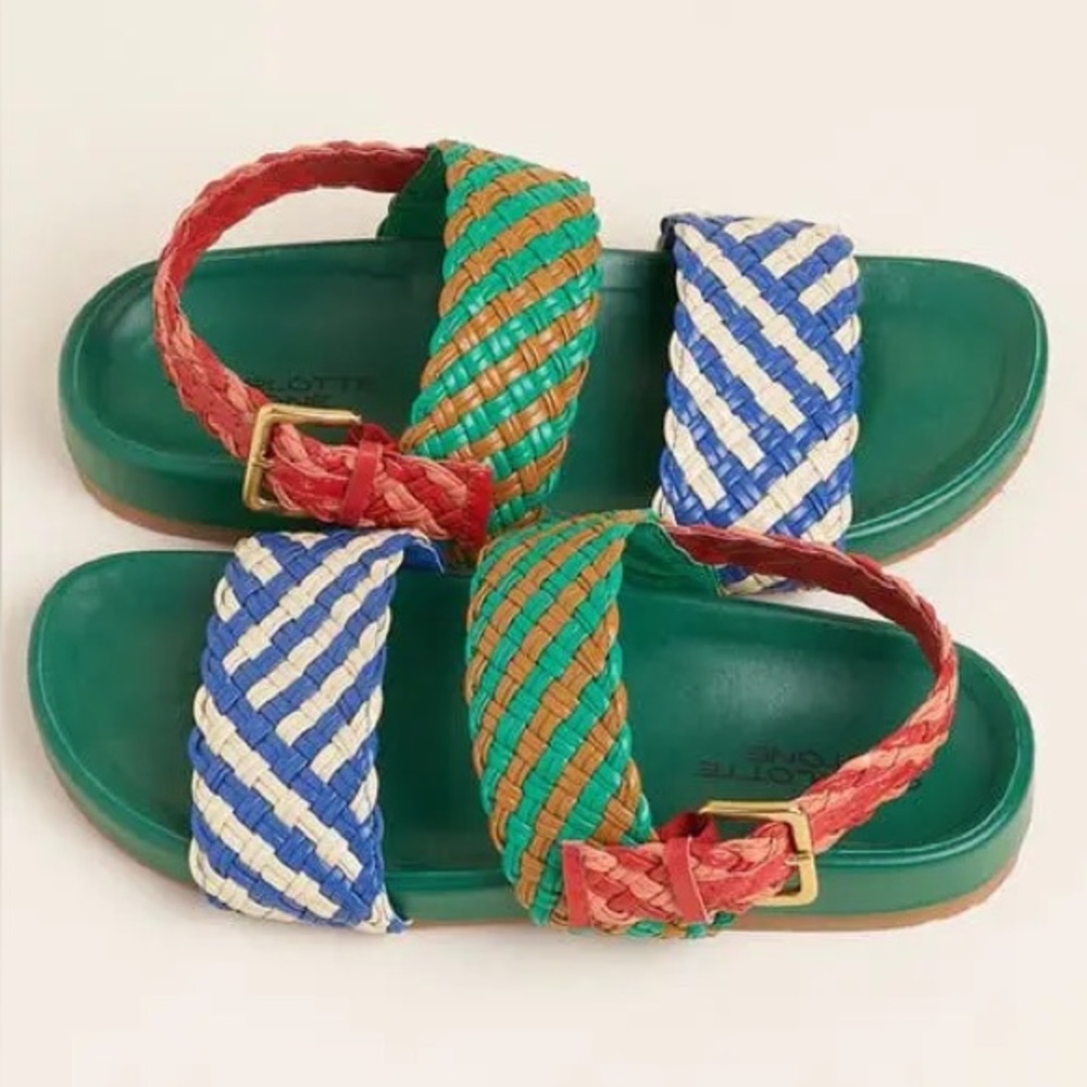 Charlotte Stone “Chad” Sandals in Kite/Multi// 9W
